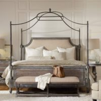 Ortega Wooden Canopy Bed