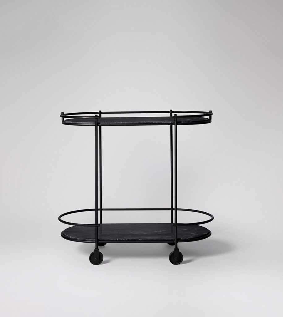 Aspire Metal Serving Trolley Black 1 | Truwud