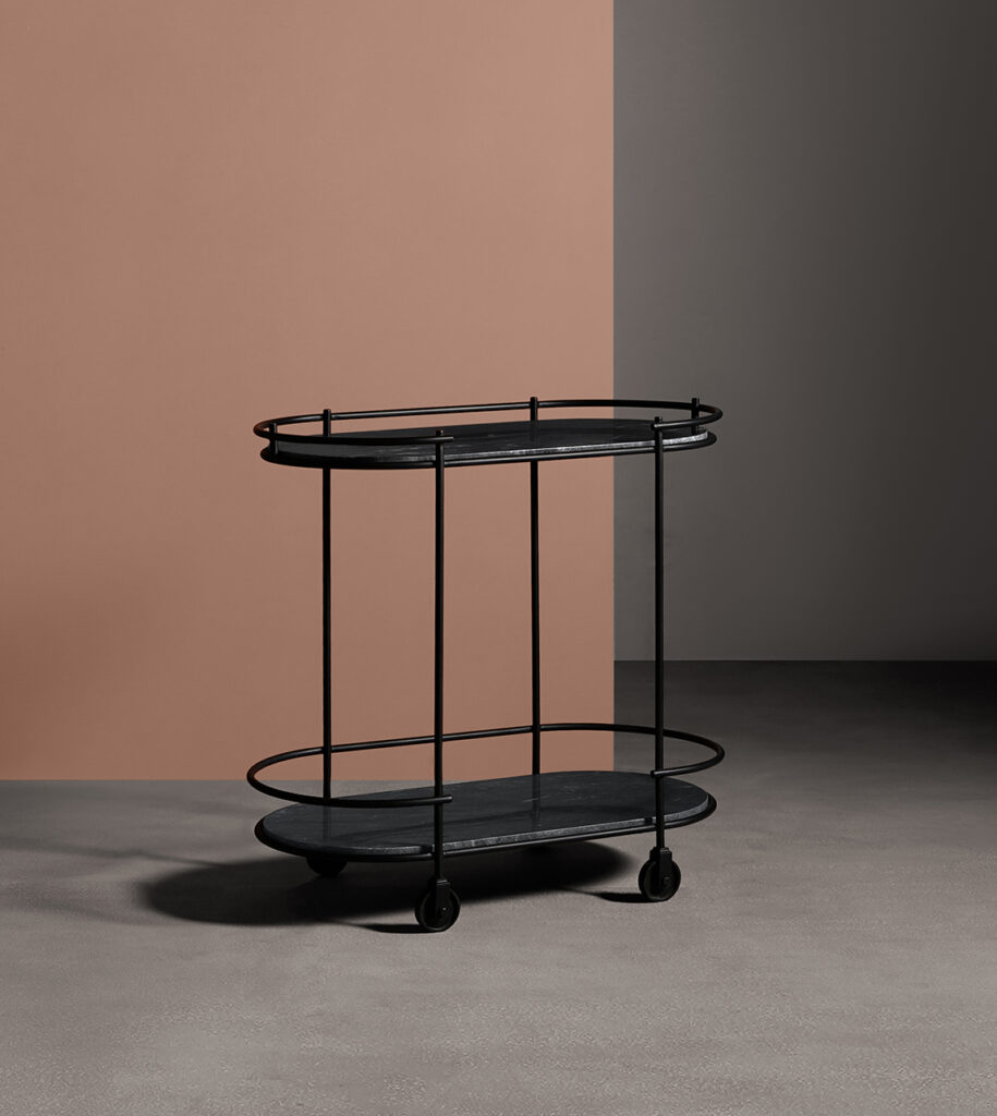 Aspire Metal Serving Trolley Black 2 | Truwud
